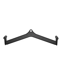 Hongge Lat Pulldown V-Bar Cable Machine Attachment Solid Steel with Rubber Coated Grips Rated to 1212 lbs