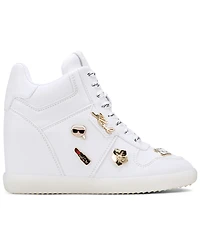Karl Lagerfeld Paris Women's Spirea Wedge Sneakers