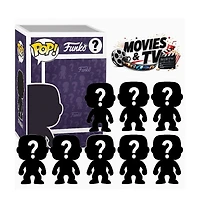 Funko Pop! Movies and Tv Blind Box 8-Piece Vinyl Figures, Ages 4+