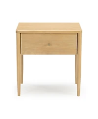 Plank+Beam Harbor 1 Drawer Nightstand (2 Pack), Blonde
