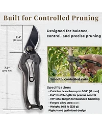 Xdovet Forged Alloy Steel Pruning Shears Cutting Diameter: 0.59 inches