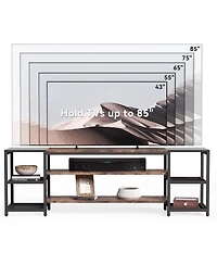 Tribesigns 78" Tv Stand for TVs up to 85", Farmhouse