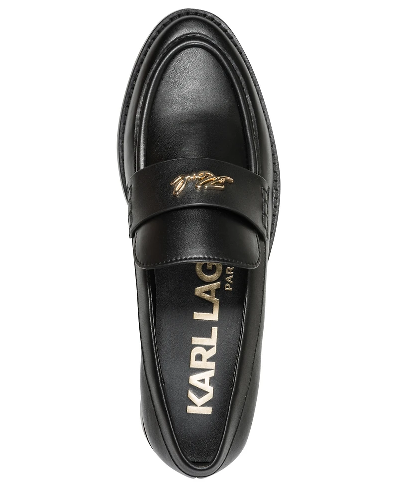 Karl Lagerfeld Paris Women's Pomegranite Bit Slip-On Loafers