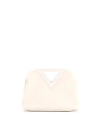 Pre-Owned Bottega Veneta Small Point Shoulder Bag Leather