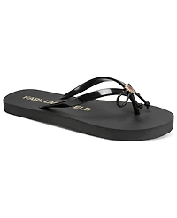 Karl Lagerfeld Paris Women's Zeni Slip-On Flip Flops