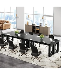 Tribesigns 70.87" Conference Table with Double Pedestal