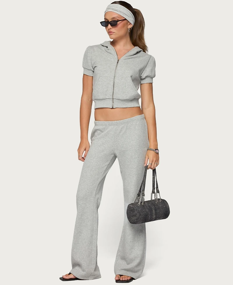 Edikted Women's Rachel Flared Sweatpants