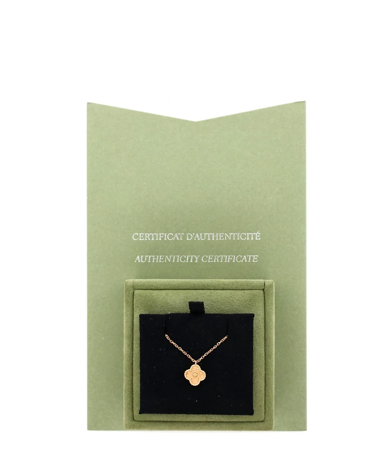 Pre-Owned Van Cleef and Arpels Sweet Alhambra Pendant Necklace
