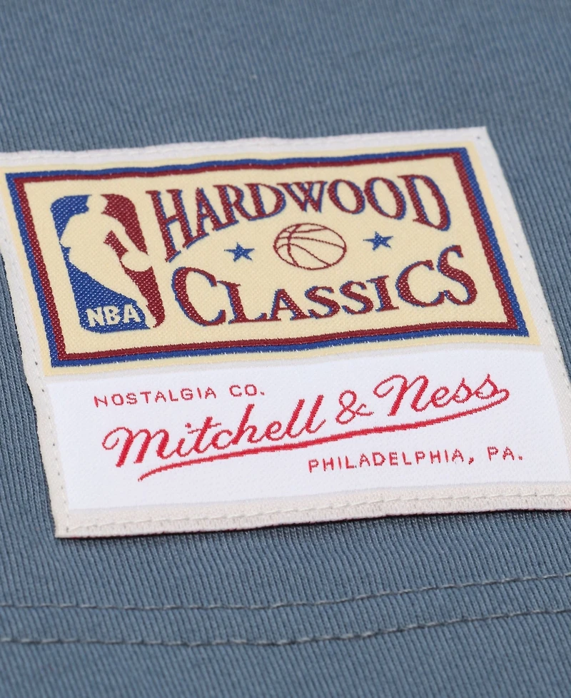 Mitchell & Ness Men's Gray Philadelphia 76ers Thunderstorm Short Sleeve T-Shirt