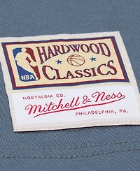 Mitchell & Ness Men's Gray Philadelphia 76ers Thunderstorm Short Sleeve T-Shirt