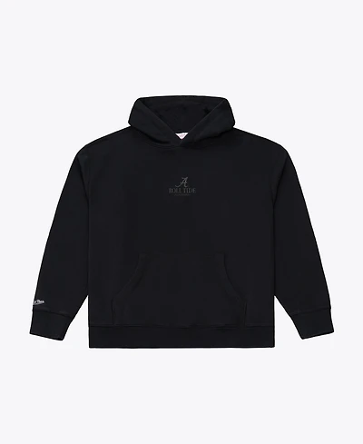 Mitchell & Ness Men's Black Alabama Crimson Tide Monochrome Icon Fleece Hoodie