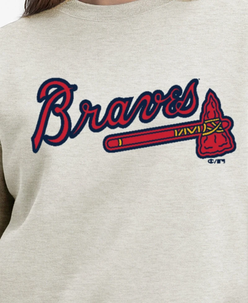 Champion Women's Atlanta Braves All-Star Relaxed-Fit Midweight Sweatshirt