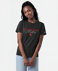 Champion Women's Nebraska Huskers Crewneck Short-Sleeve T-Shirt