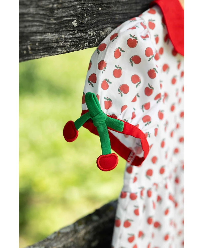 Florence Eiseman Little Girls (2T-6X) Apple Print Dress with Apples