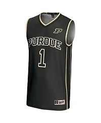 Gameday Greats Big Boys and Girls Black 1 Purdue Boilermakers Lightweight Basketball Jersey