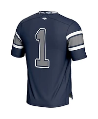 Gameday Greats Men's 1 Navy Nevada Wolf Pack Endzone Football Jersey