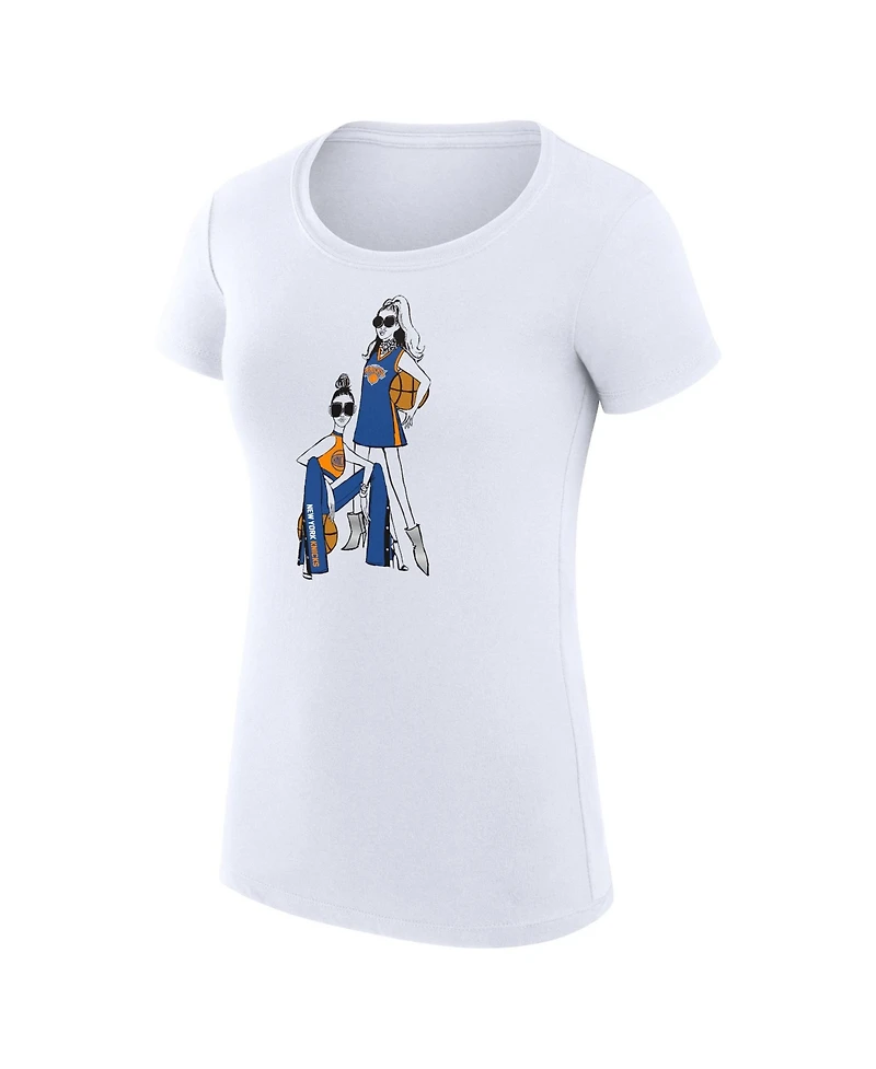 G-iii 4Her by Carl Banks Women's New York Knicks Super-Slim Fit T-Shirt
