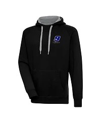 Antigua Men's Black Chase Elliott Victory Pullover Hoodie