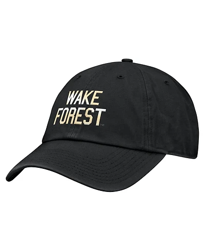 Nike Men's Black Wake Forest Demon Deacons Club Adjustable Hat
