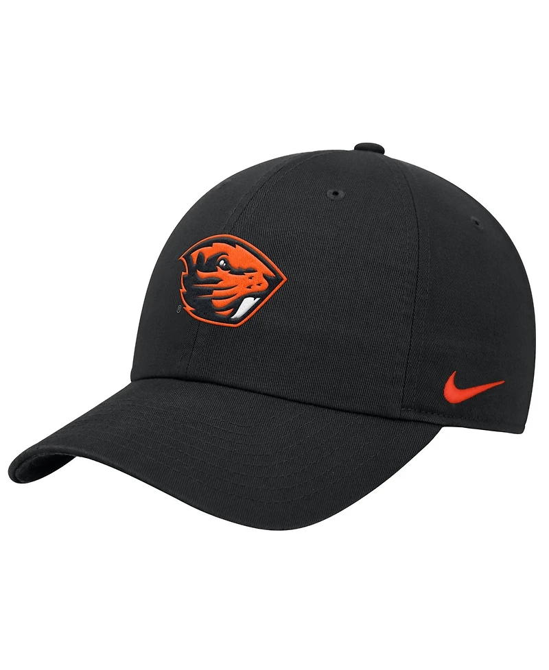 Nike Men's Black Oregon State Beavers 2026 Sideline Club Adjustable Hat
