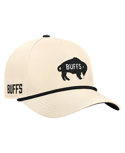 Nike Men's Natural Colorado Buffaloes Vintage Rope Rise Adjustable Hat
