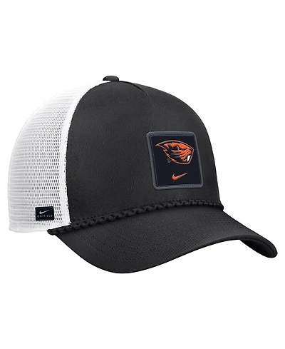 Nike Men's Black Oregon State Beavers 2026 On-Field Rope Adjustable Trucker Hat