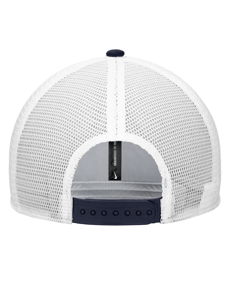 Nike Men's Navy/ White Utsa Roadrunners Rise Trucker Adjustable Hat