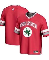 Gameday Greats Men's Scarlet Ohio State Buckeyes Spirit Football Jersey