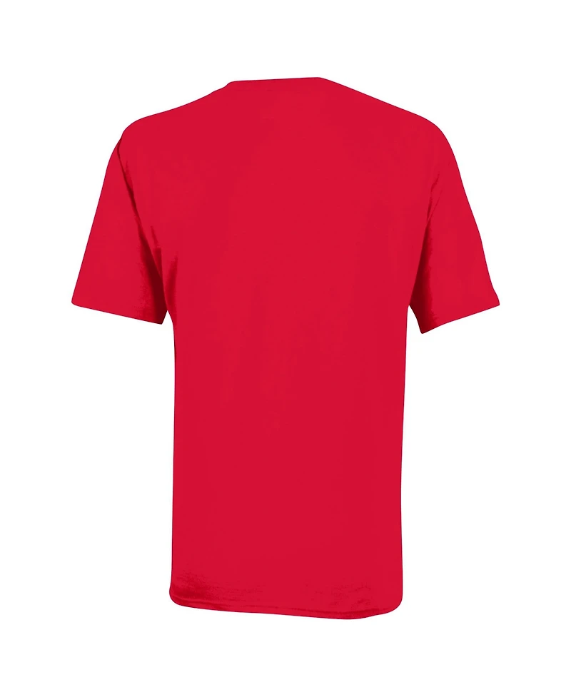 Champion Big Boys and Girls Red Illinois State Redbirds Arch Over Logo T-Shirt