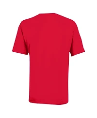 Champion Big Boys and Girls Red Illinois State Redbirds Arch Over Logo T-Shirt