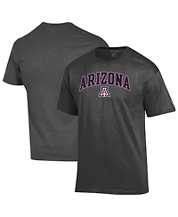 Champion Men's Champion Charcoal Arizona Wildcats Arched Logo T-Shirt