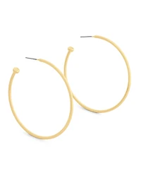 Coach Gold Classic Large Hoop Earrings