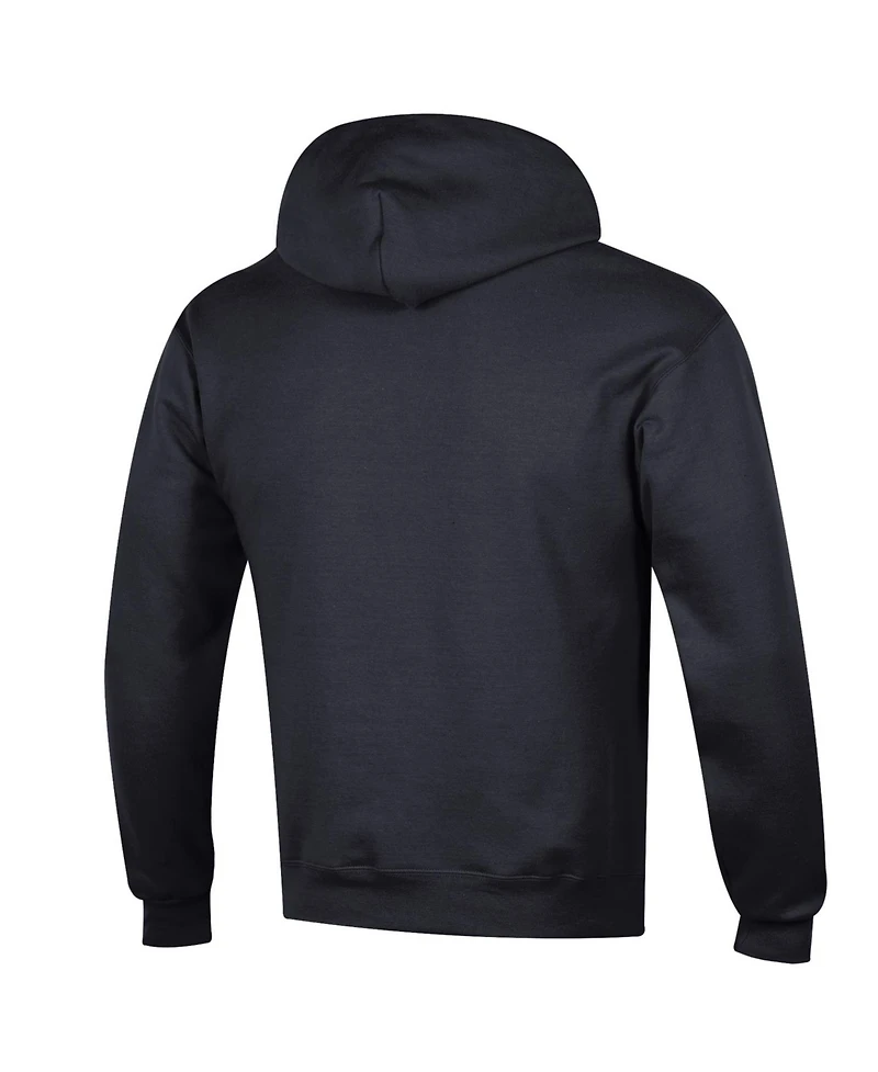 Champion Men's Black Washington Huskies Basic Arch Fleece Pullover Hoodie
