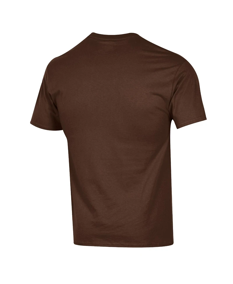 Champion Men's Champion Brown Wyoming Cowboys Arch Over Logo T-Shirt
