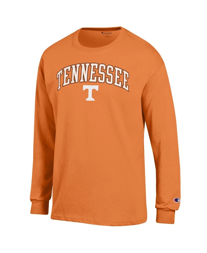 Champion Men's Champion Tennessee Orange Volunteers Arch Over Logo Long sleeves T-Shirt