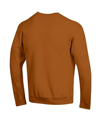 Champion Men's Texas Orange Longhorns Basic Arch Fleece Pullover Sweatshirt