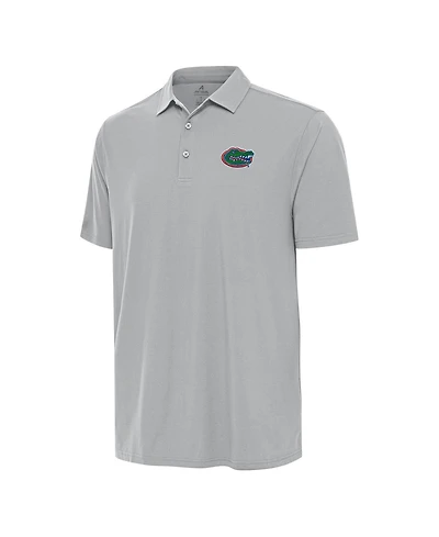 Antigua Men's Gray Florida Gators Era Polo Shirt