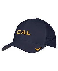 Nike Men's Navy Cal Bears 2026 On-Field AeroBill SwooshFlex Dri-fit Hat