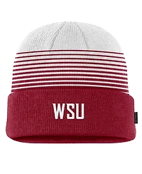 Nike Men's Crimson/White Washington State Cougars 2026 On-Field Gradient Terra Cuffed Knit Hat
