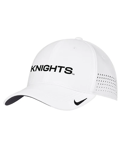 Nike Men's White Ucf Knights 2026 On-Field AeroBill SwooshFlex Dri-fit Hat