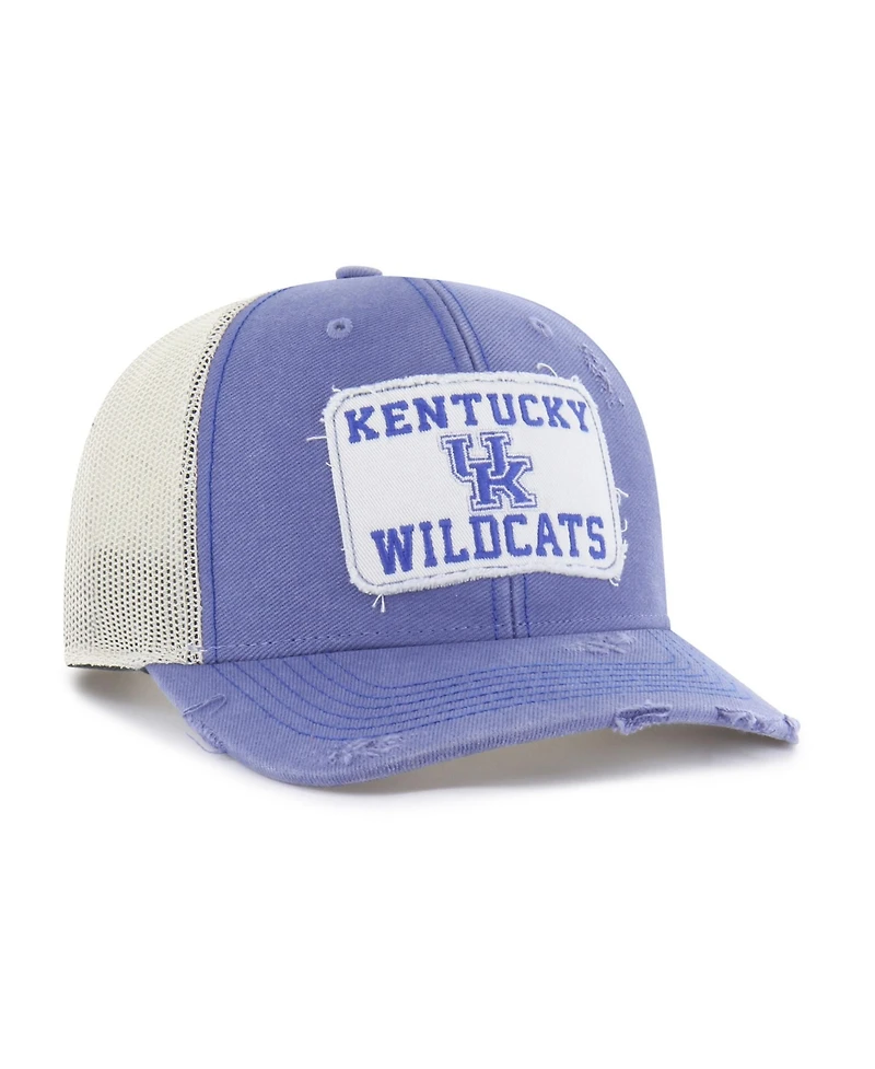 '47 Brand Men's and Women's Blue Kentucky Wildcats Egremont Well-Worn Adjustable Trucker Hat