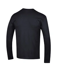 Champion Men's Black Vegas Golden Knights Long sleeves Jersey T-Shirt