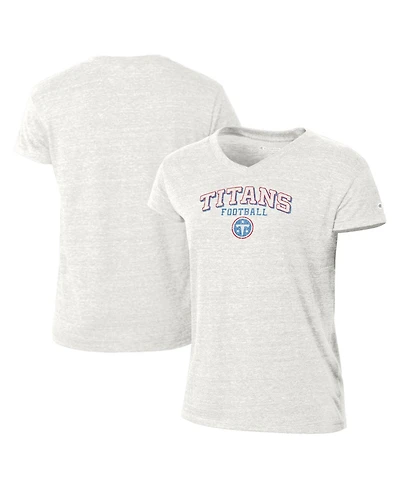 Champion Women's Tennessee Titans Triumph Tri-Blend V-Neck T-Shirt