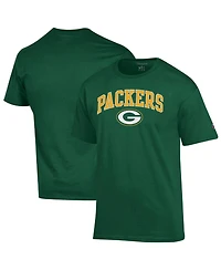 Champion Men's Green Bay Packers Arch Over Logo T-Shirt