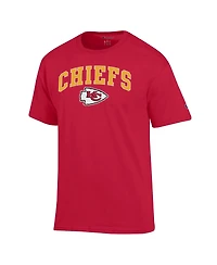 Champion Men's Red Kansas City Chiefs Arch Over Logo T-Shirt