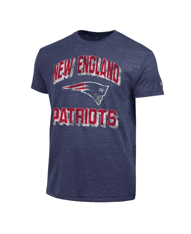 Champion Men's Navy New England Patriots Ultimate Tri-Blend T-Shirt