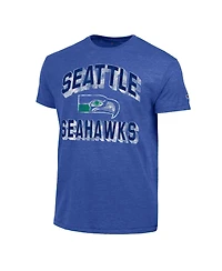 Champion Men's Heather Royal Seattle Seahawks Ultimate Tri-Blend T-Shirt