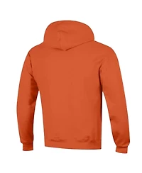Champion Men's Orange Chicago Bears Power Blend Arch over Logo Hoodie
