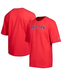 Champion Men's Red Boston Sox All Star Chenille Wordmark T-Shirt