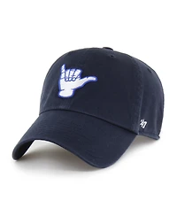'47 Brand Men's and Women's Navy Byu Cougars Mascot Clean Up Adjustable Hat